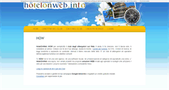 Desktop Screenshot of hotelonweb.info